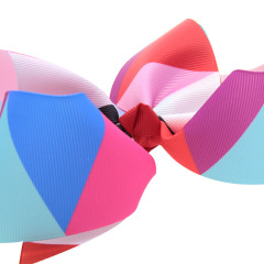 custom ins fashion princess grosgrain ribbon 6pcs gift set babys kids Girl jojo siwa hair bows for girls hair