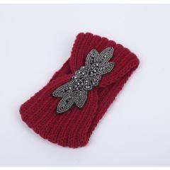 Wholesale Knitting Wide Headband Women Cute Winter Warm Turban Knitted Headband