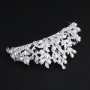 New dsgin silver pearl wedding crystal bridal tiaras and crowns for girls