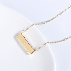 fashion girl women Adjustable gold plated round chain jewelry14K gold natural necklace shell