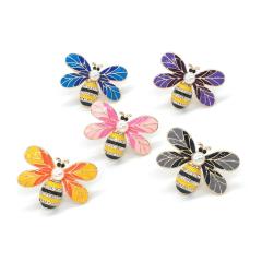 Vintage Bee Brooch Corsage Enamel Pins Accessories Antique Insect Badges Animal Icons Bee Brooches brooches women pins