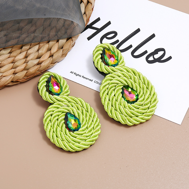 amazon ins Customized fashion india african lady women girls handmade string celtic knot drop earring amazon ins Customized fashion india african lady women girls handmade string celtic knot drop earring