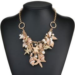 2019 hot sale American Hawaii Bali women personalized big clam shell necklace