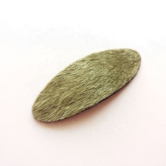 Autumn and winter new drop type children's natural kinky curly hair clip ins metal stone