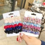 Wholesale Europe and the United States ins bulk hair accessories set elegant satin silk hair rope