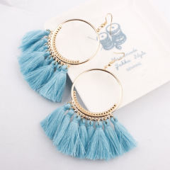 2020 Fashion trendy Girls ladies  jewelry statement tassel earrings for women