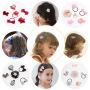 custom 6pcs decorative crown cat pink blue gift kids hair tie bands accessories baby hair clip sets custom 6pcs decorative crown cat pink blue gift kids hair tie bands accessories baby hair clip sets