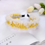 Women Summer New Fashion Hair Accessories Custom Lace designer pleated headband