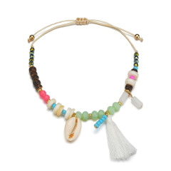 Hot sales Tassel Anklet Colorful Jewelry Summer Beach With Ankle Chain for ladies Hot sales Tassel Anklet Colorful Jewelry Summer Beach With Ankle Chain for ladies