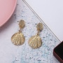New arrival fashion 2020  lady elegant starfish shell earrings for famale