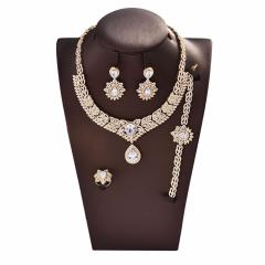 2019 fashion aaa women lady girl copper Bridal wedding earrings bracelet jewelry set zircon 2019 fashion aaa women lady girl copper Bridal wedding earrings bracelet jewelry set zircon