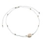 Custom wholesale shell jewelry for women PU cool design leather necklace men Custom wholesale shell jewelry for women PU cool design leather necklace men