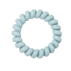 Wholesale Cheap Multi-color Curly Cord Coil Elastic Telephone Wire Hair Tie