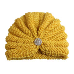 Handmade Crocheted Caps unisex baby Woolen Winter Knitted Beanie Hats