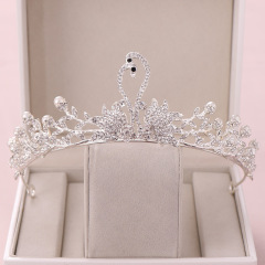 wholesale corea Alloy Water Lead Handmade Wedding Bridal pageant rhinestone crowns