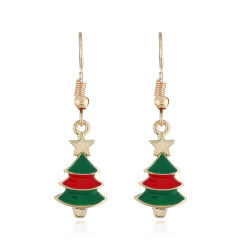 2019 trendy wholesale women jewelry paint alloy star christmas tree earrings 2019 trendy wholesale women jewelry paint alloy star christmas tree earrings