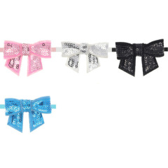 2020 Shining sequin colorful small bow knot band baby girl's headband kids hair accessories