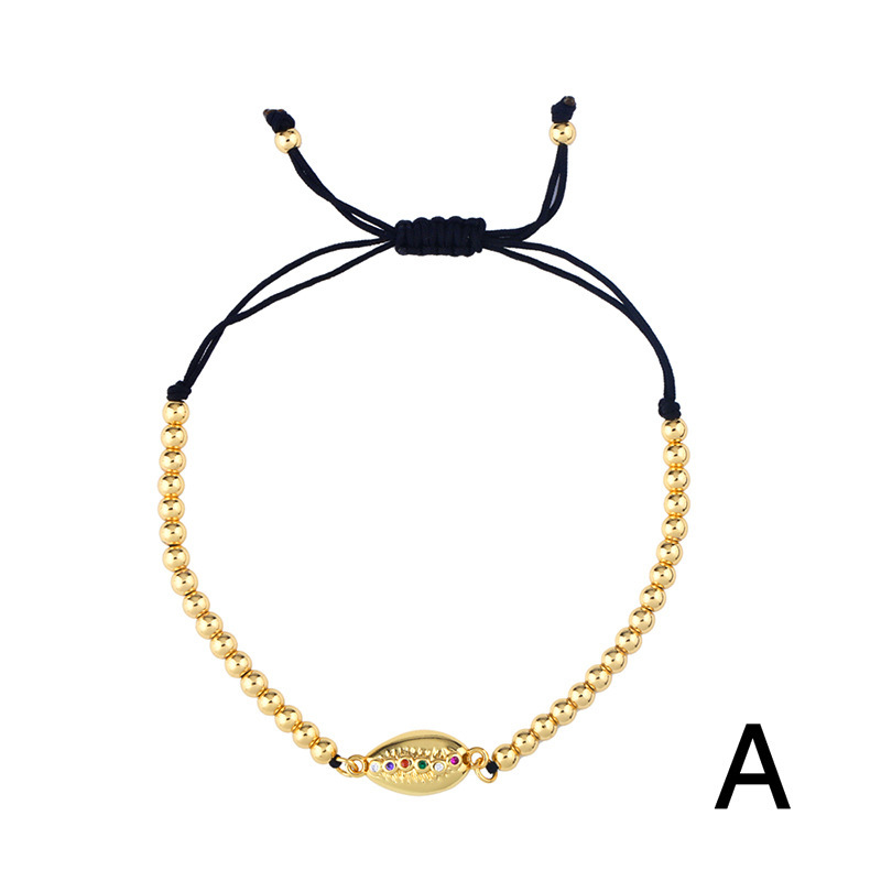 Fashion amazon hao sale jewelry zircon shell shape crystal bracelets for women Fashion amazon hao sale jewelry zircon shell shape crystal bracelets for women