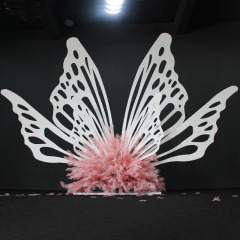 Mariage Wedding party event backdrop stand round background decoration for stage