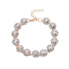 Handmade Zircon silver comb necklace bridal headpiece wedding bridal jewelry sets