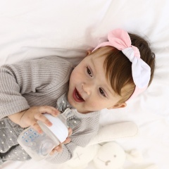 Wholesale fabric decoration hair elastic band for thick hair accessory hair bands for girls baby