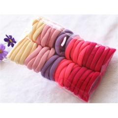 High elastic hot popular small nylon custom elastic hair ties hair ties elastic hair band