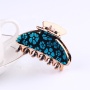 Japan and Korean simple hairpin flower adult  middle ladies hair accessories bath pan hair grab claw clips