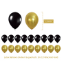 Happy Retirement Banner Latex Balloons Gold Foil Curtain Party Decorations set