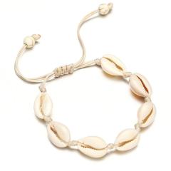 fashion Ins Amazon top sell Cheap Jewelry rope Bangle beach sea bracelet shell