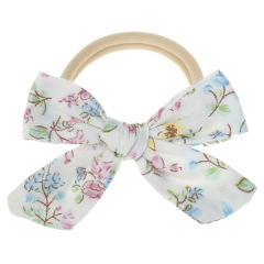 32 color spring and summer bow lattice solid color floral girls baby headbands