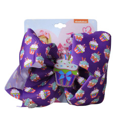 Europe and America New Style Purple Jojo Bows Hair Clips For Kids Hair Accessories Europe and America New Style Purple Jojo Bows Hair Clips For Kids Hair Accessories