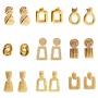 Amazon stylish popular metal alloy indian gold plated retro earrings for female Amazon stylish popular metal alloy indian gold plated retro earrings for female