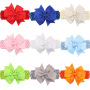 Wholesale multi-colored baby top knot hair clips hair grips for girls hair accessories Wholesale multi-colored baby top knot hair clips hair grips for girls hair accessories