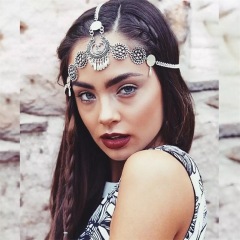 Wholesale retro ethnic style exaggerated personality women headband hair accessories for girls