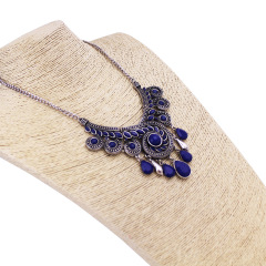 Amazon ins korean africa fashion vintage summer holiday boho jewelry necklace for women lady girls jewelry