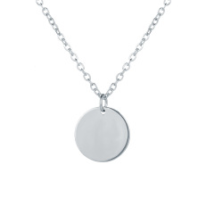 Wholesale fashion bohemian ins hot women jewelry chain link coin necklace for girls