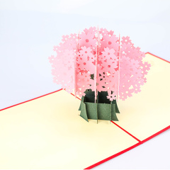 logo size color custom christmas birthday gift laser cut handmade greeting 3d pop up card