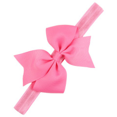 Baby girls big bow knot ribbon hair band for kids hair accessories