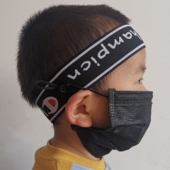 Amazon hot sale custom child elastic sweat sports yoga button headband