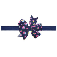 Tiny Bows Flowers Headbands Nylon Elastic Hair bands for Baby Girls Hair Accessories