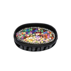 2020 Amazon fancy sequin diamond ornament middle plastic hair grab claw clips for women