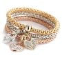 Ins Amazon Cheap Jewelry Gold plated Chain Layer Rhinestone Bangle popcorn bracelet for Women Ins Amazon Cheap Jewelry Gold plated Chain Layer Rhinestone Bangle popcorn bracelet for Women