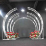many designs metal luxury wedding stage decoration