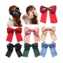 Wholesale korean ladies Womens accessories Ribbon Bow Hair Clips for Girls