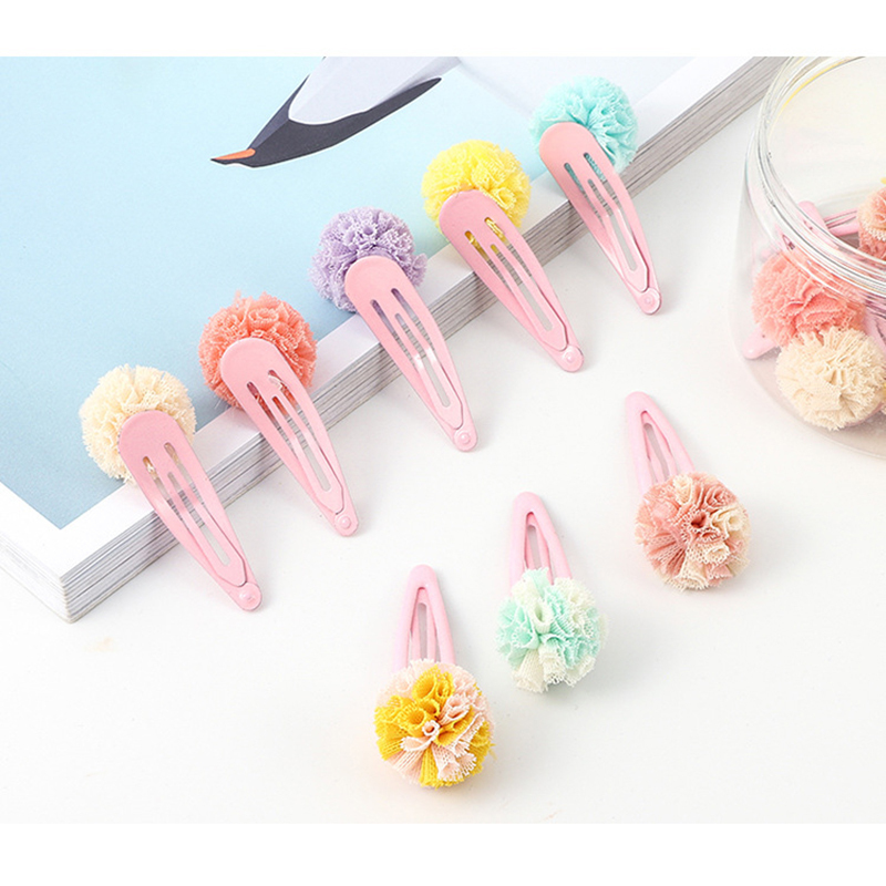 8pcs pink baby girls 3d flower metal hair accessories bb clip hairpin 8pcs pink baby girls 3d flower metal hair accessories bb clip hairpin