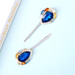 2019 hot sale hair clip diamond hair accessories for ladies kids stone hairpin