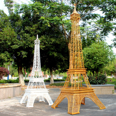 White iron tower weddings event party stage decoration garden supplies
