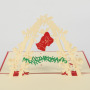 logo size color custom christmas birthday laser cut handmade wedding pop up christmas cards 3d logo size color custom christmas birthday laser cut handmade wedding pop up christmas cards 3d