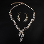 Wholesale Women Party Luxurious Pearl Jewelrt Sets Necklace Earrings Bridal Wedding Jewelry Set Wholesale Women Party Luxurious Pearl Jewelrt Sets Necklace Earrings Bridal Wedding Jewelry Set