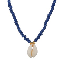Stylish jewelry for women big shell decorate for african beaded necklace Stylish jewelry for women big shell decorate for african beaded necklace